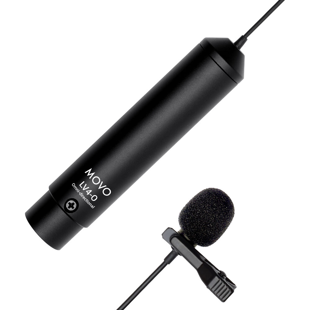 

Всенаправленный петличный микрофон Movo Photo LV4-O с разъемом XLR