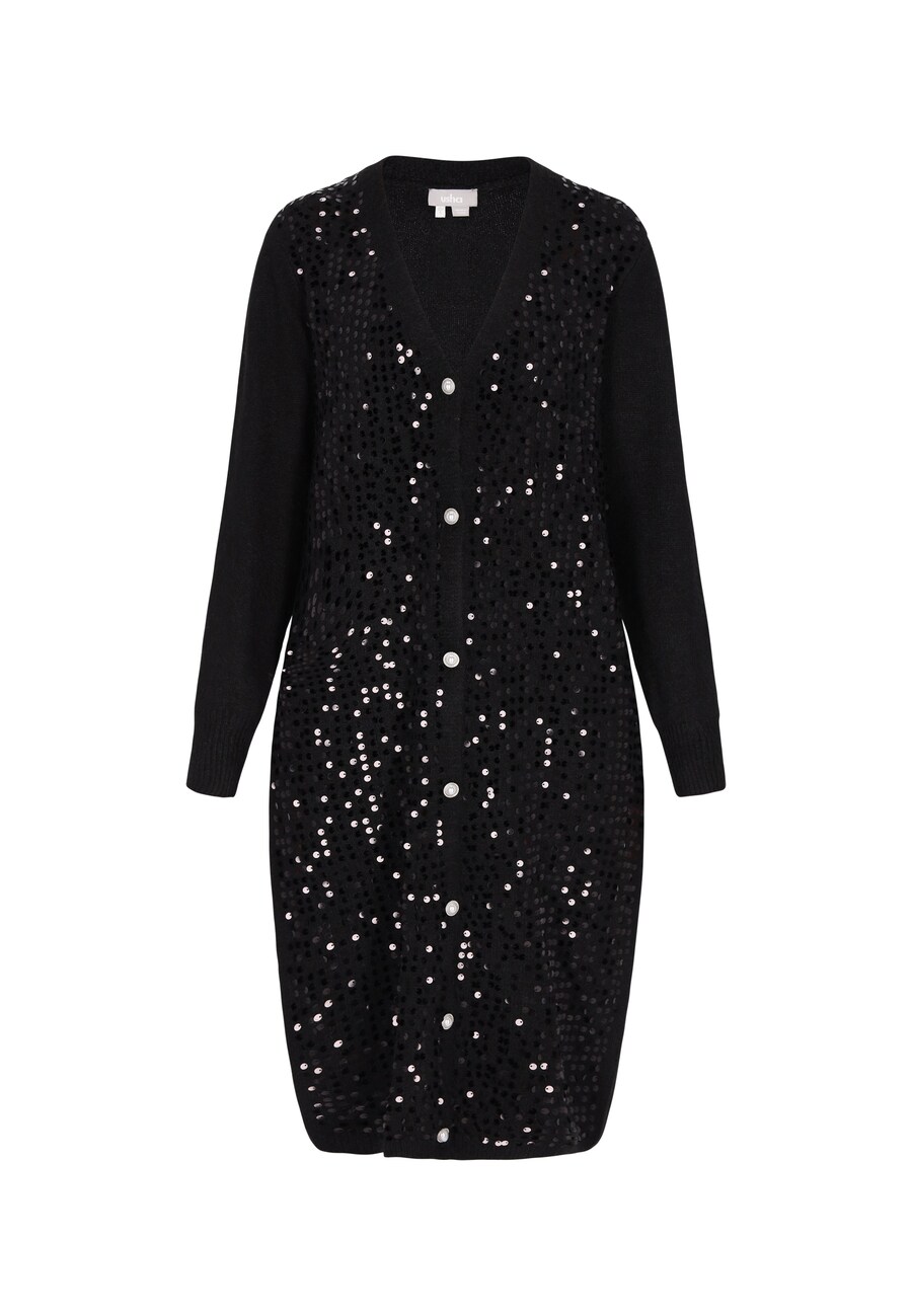 

Вязаный кардиган Usha Fashion Look, черный