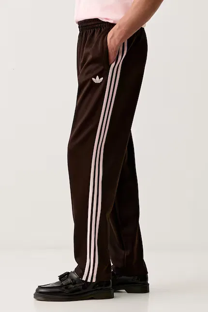 Спортивные штаны модель SST REG TP Adidas Originals, коричневый — фото 4