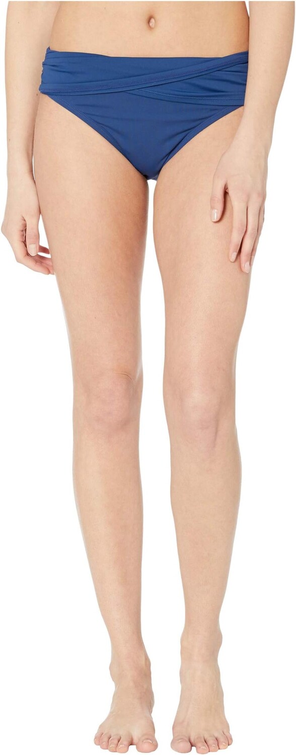 

Плавки Bleu Rod Beattie Kore Bottoms Sarong Hipster Bottoms, темно-синий