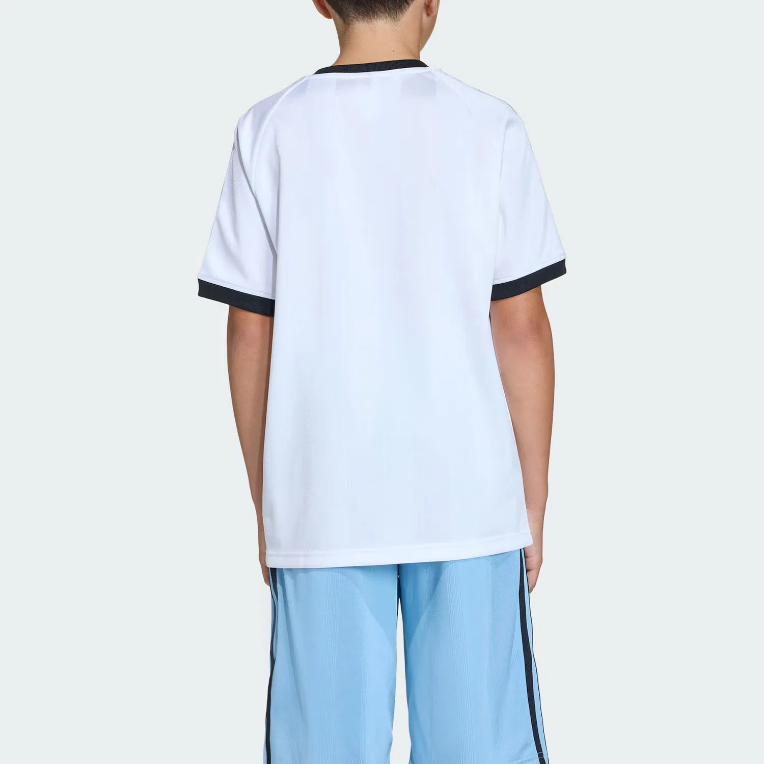 Футболка LOOSE Kids' Adidas Originals, White/Black — фото 4