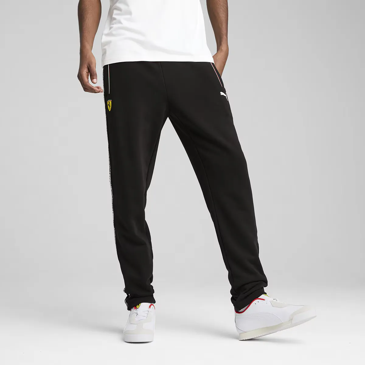 

Гоночные брюки Ferrari Slim Fit Мужские длинные брюки Puma, чёрный