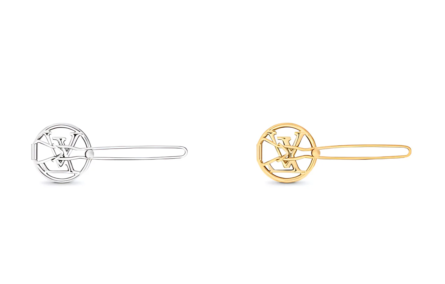 LOUIS VUITTON Заколки для волос Women's Silver/Gold