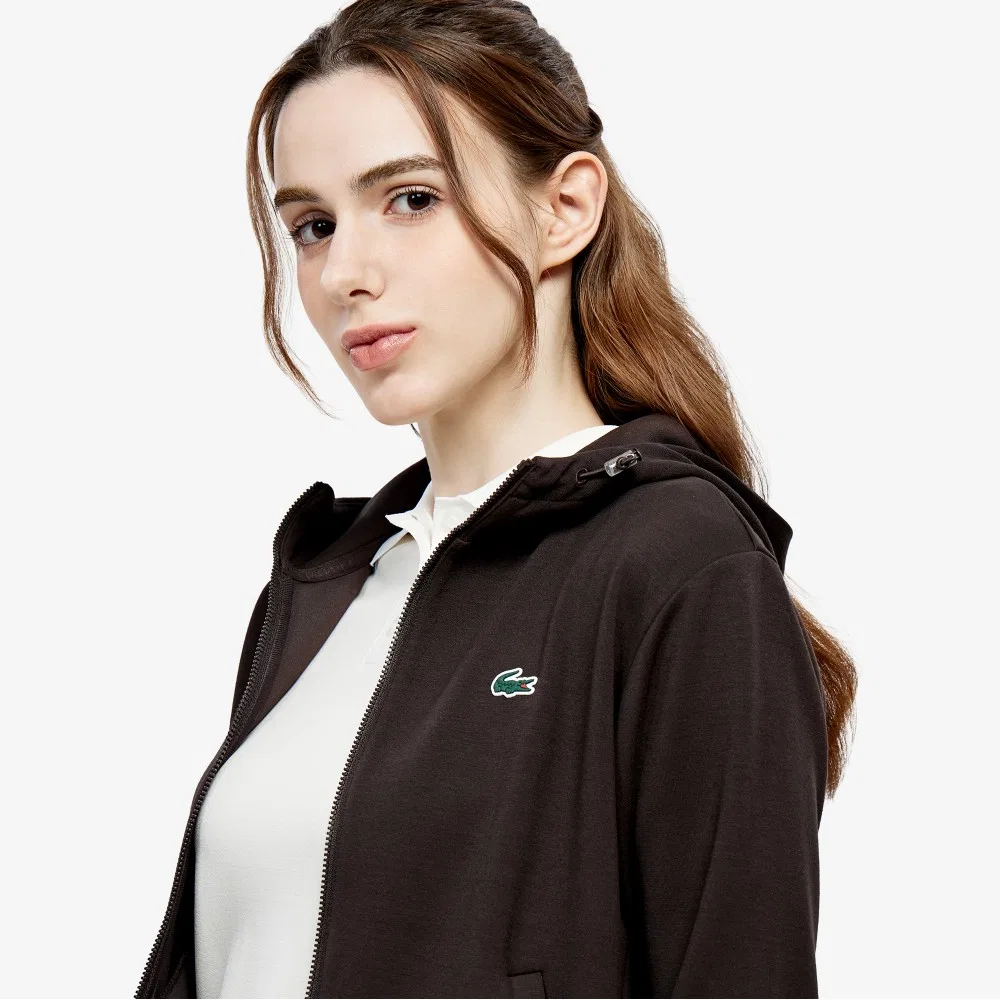 Жакет Lacoste из джерси, коричневый — фото 2