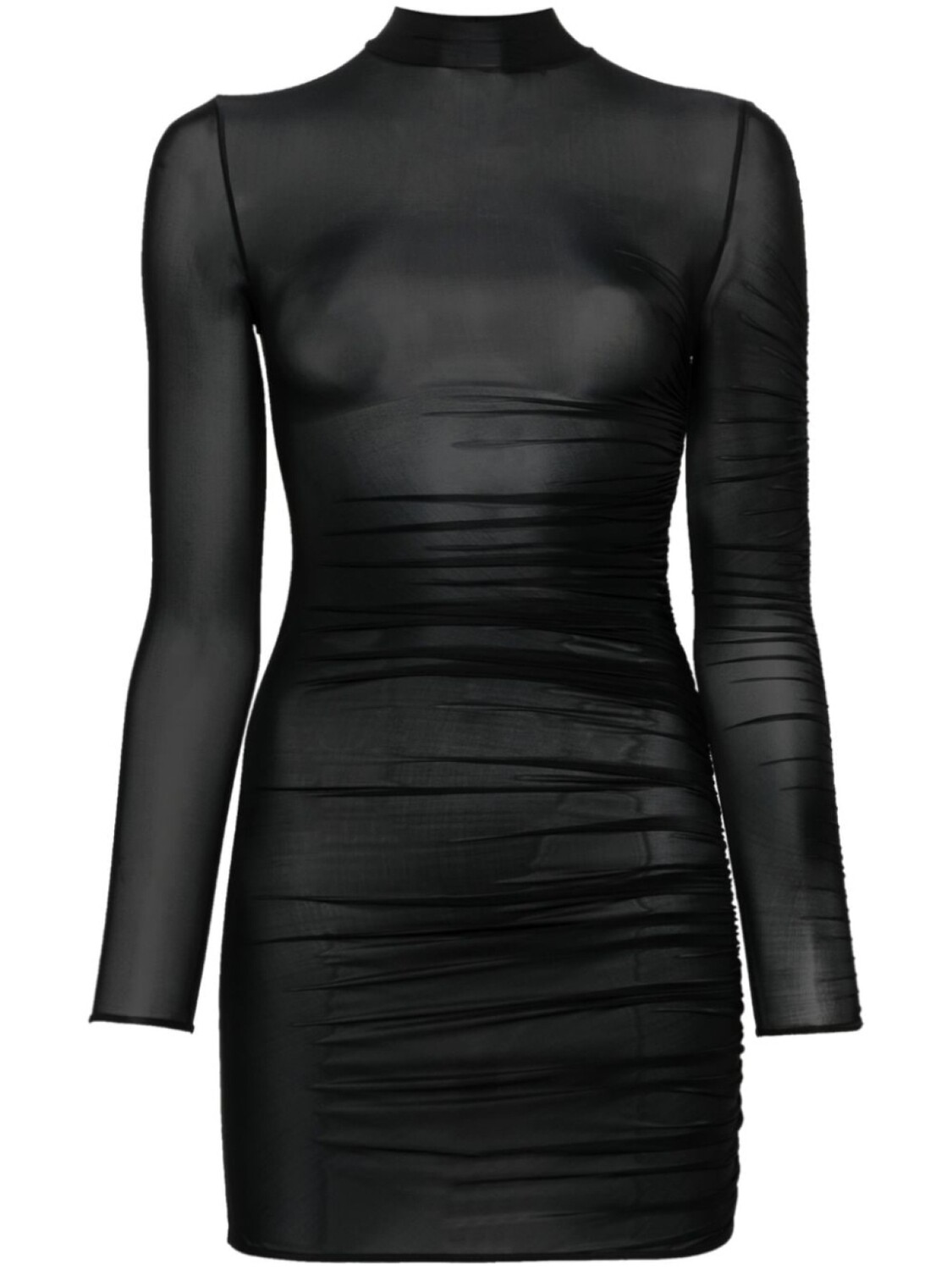 

Maison Close платье мини Nuit Fauve из джерси, черный