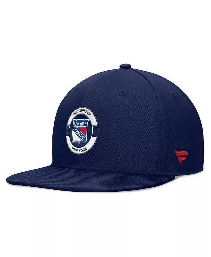 

Мужская темно-синяя бейсболка New York Rangers Authentic Pro Training Camp Snapback Fanatics
