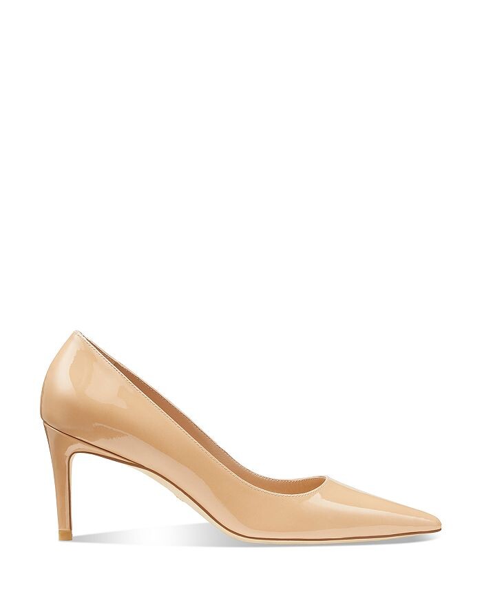Женские туфли-лодочки Stuart 75 с острым носком на высоком каблуке Stuart Weitzman — фото 2