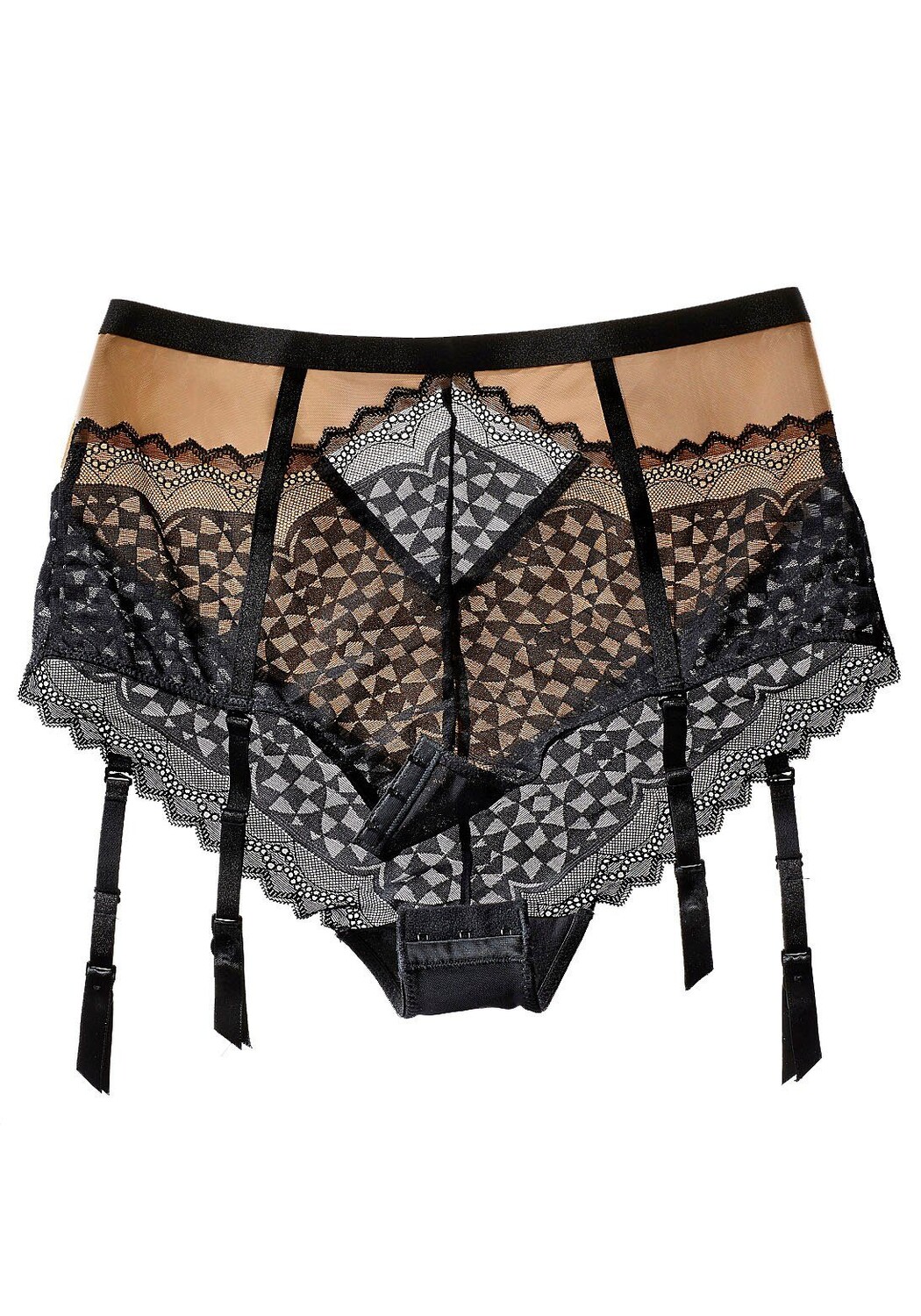 

Трусы PETITE FLEUR GOLD High Waist, черный