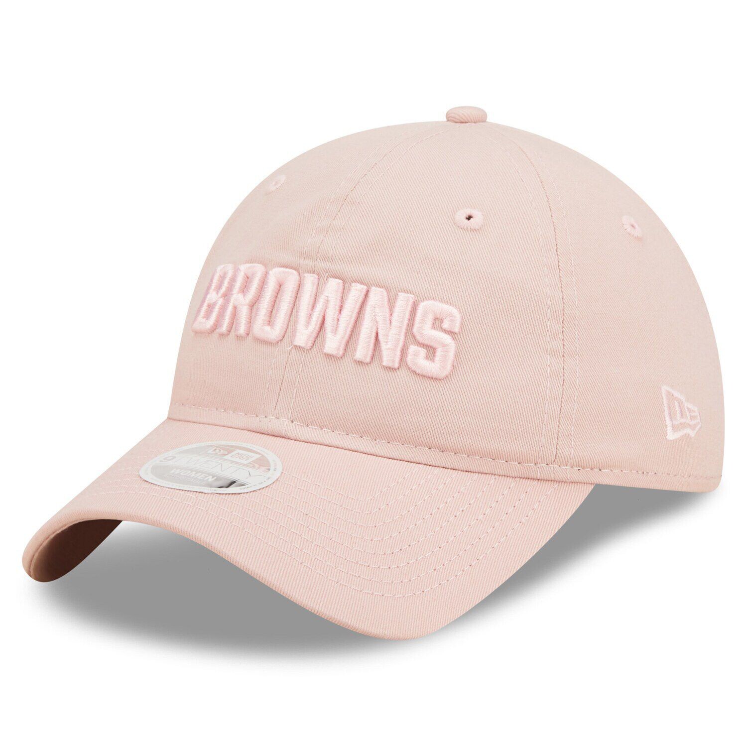 

Женская регулируемая шляпа New Era Pink Cleveland Browns Core Classic 2.0 в тон 9TWENTY New Era