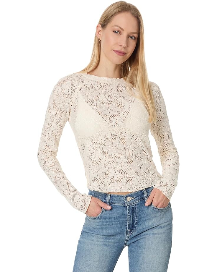 

Футболка Free People In The Meadow Tee, цвет Natural