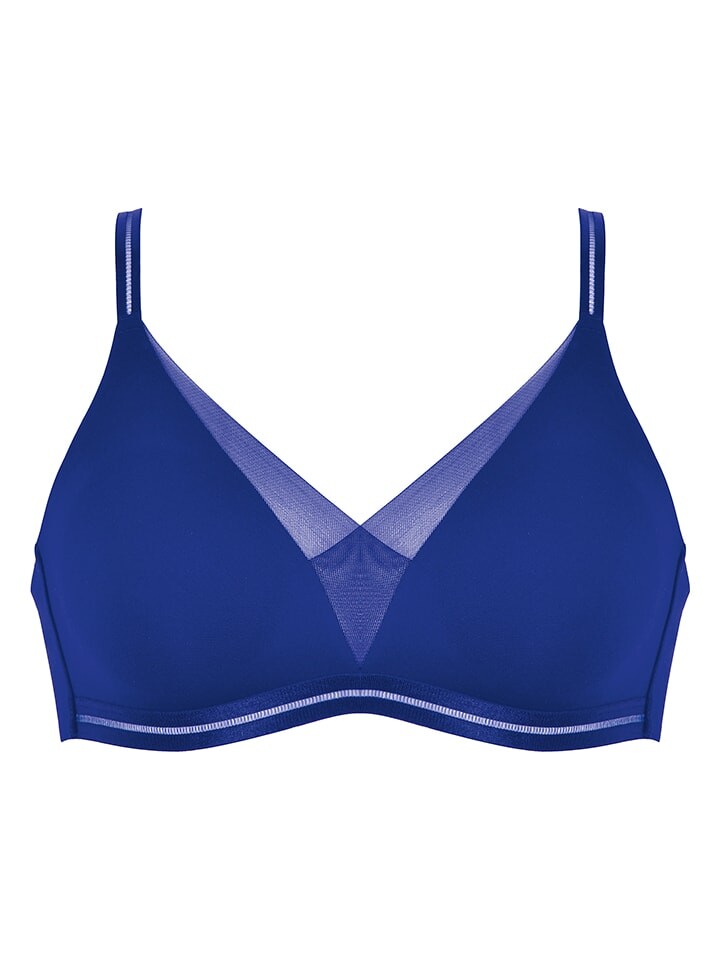 

Бюстгальтер без косточек Naturana, синий