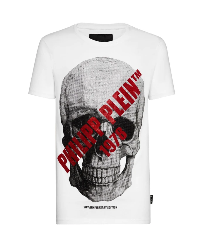 

Футболка с черепом весна лето 16 Philipp Plein, белый