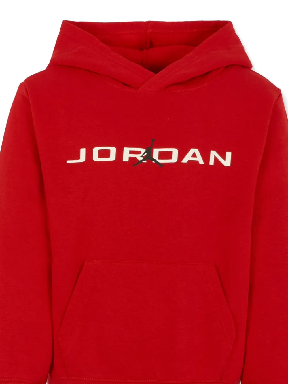 Спортивный костюм с вышитым логотипом Jordan Kids, красный — фото 3
