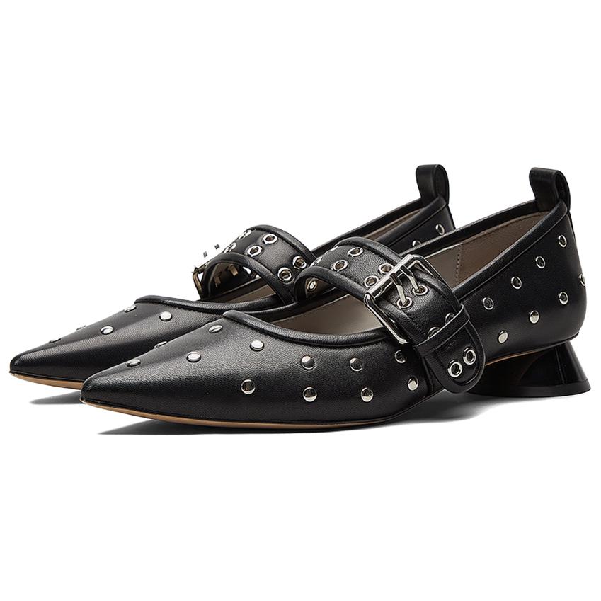 NINE WEST Женские туфли Мэри Джейн черные, цвет Black — фото 4