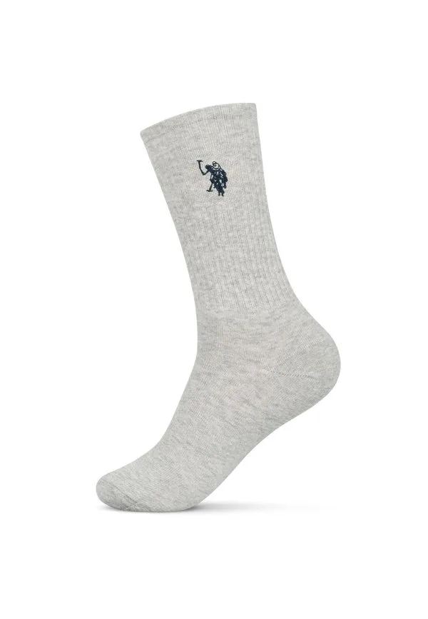 Носки узайна U.S. Polo Assn., Weiss Schwarz Grau Schwarz — фото 2