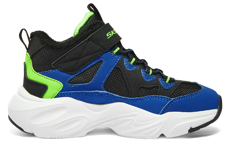 Кроссовки Skechers Kids Lifestyle Shoes GS Low-top Blue/Black, синий — фото 2