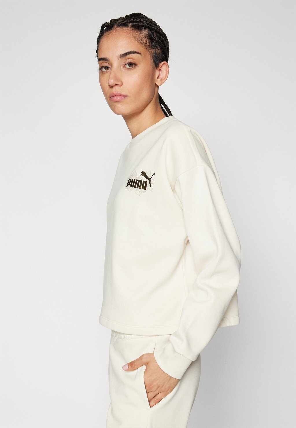 

Толстовка CLASS ACT CREW Puma, кремовый