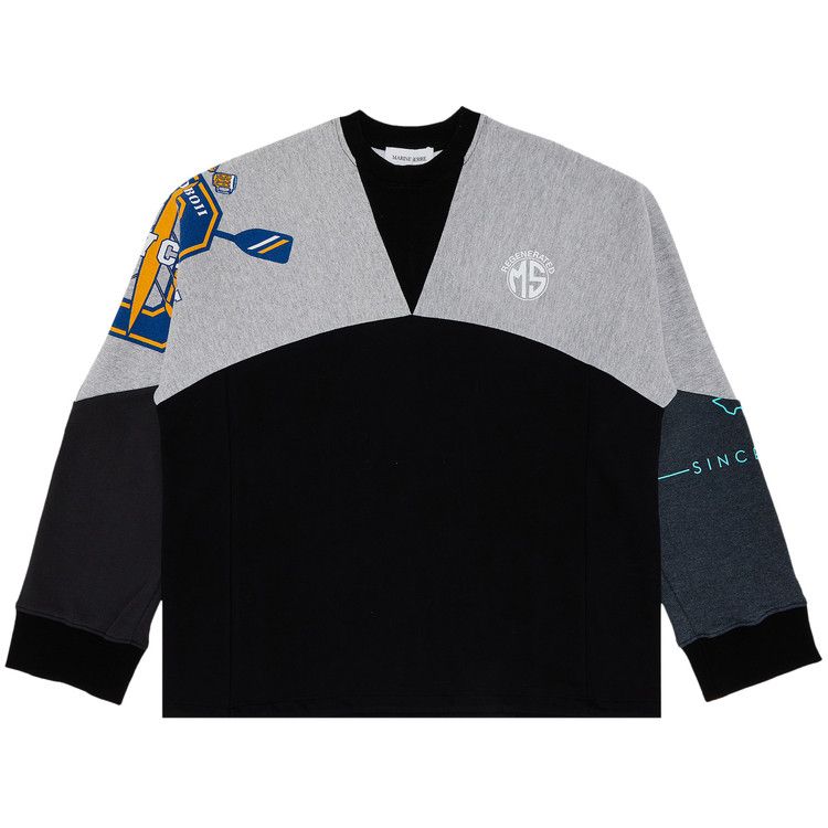 

Толстовка Marine Serre Upcycled Graphic Sweatshirt, Magnet