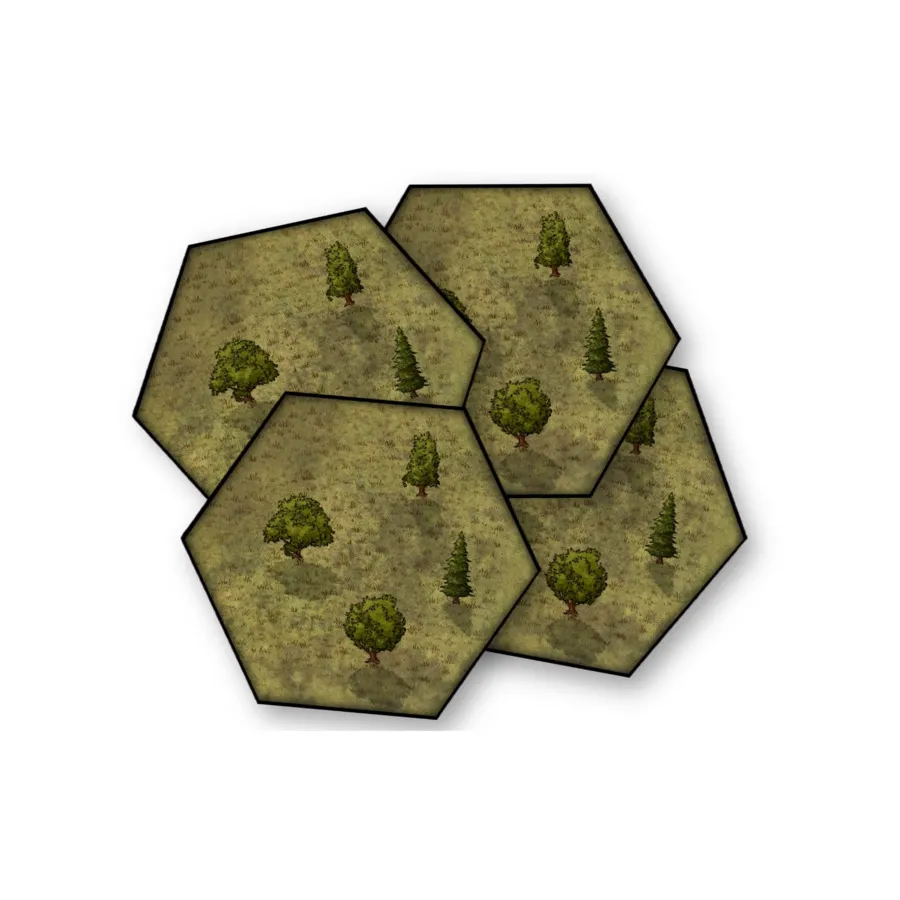 

Светлые леса — набор отдельных плиток, Hexplorer Map Tiles - Core & Expansions