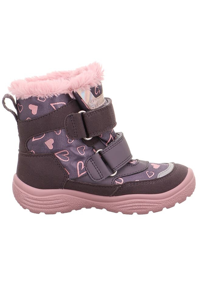 Сапоги superfit Leder-Winterstiefel Crystal, цвет Lila/Rosa — фото 4