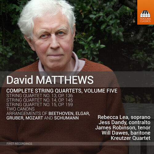 

CD диск Matthews / Lea / Trandafilovski: Complete String Quartets 5