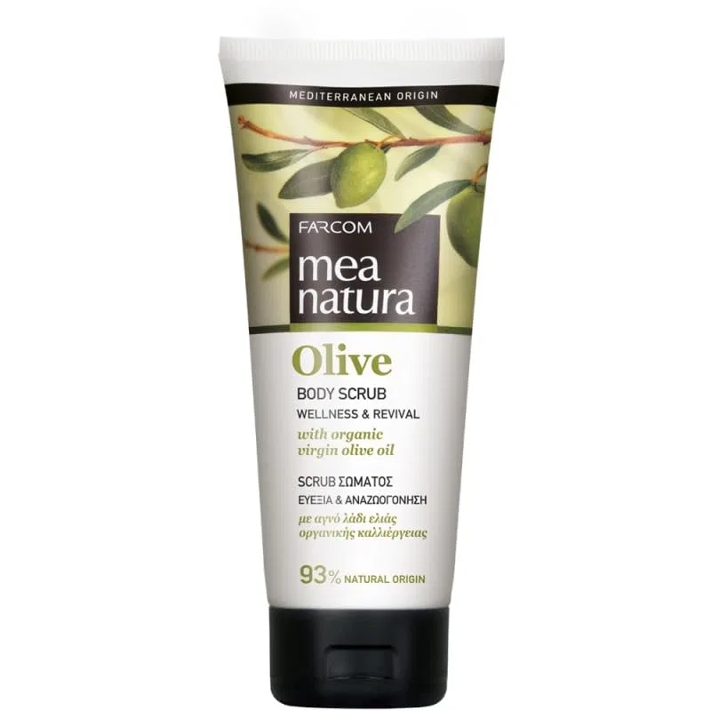 Скраб для тела MEA NATURA Olive, 200 мл Farcom Professional