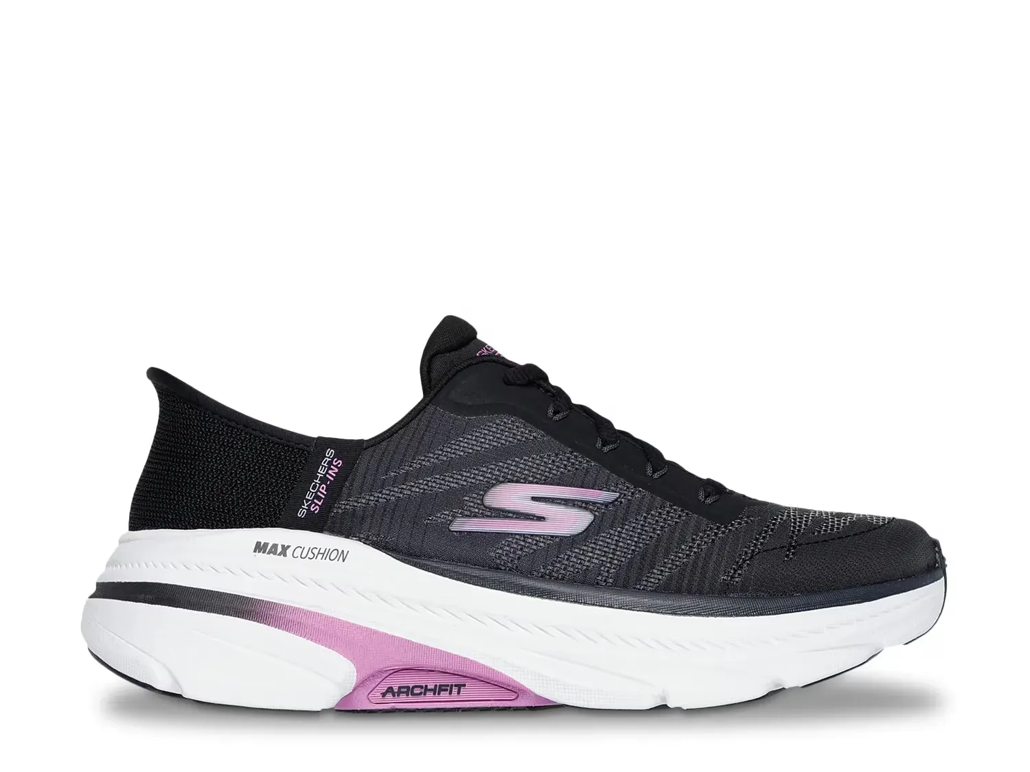 Кроссовки Arch Fit 2.0 - женские Skechers, Black/Purple — фото 3