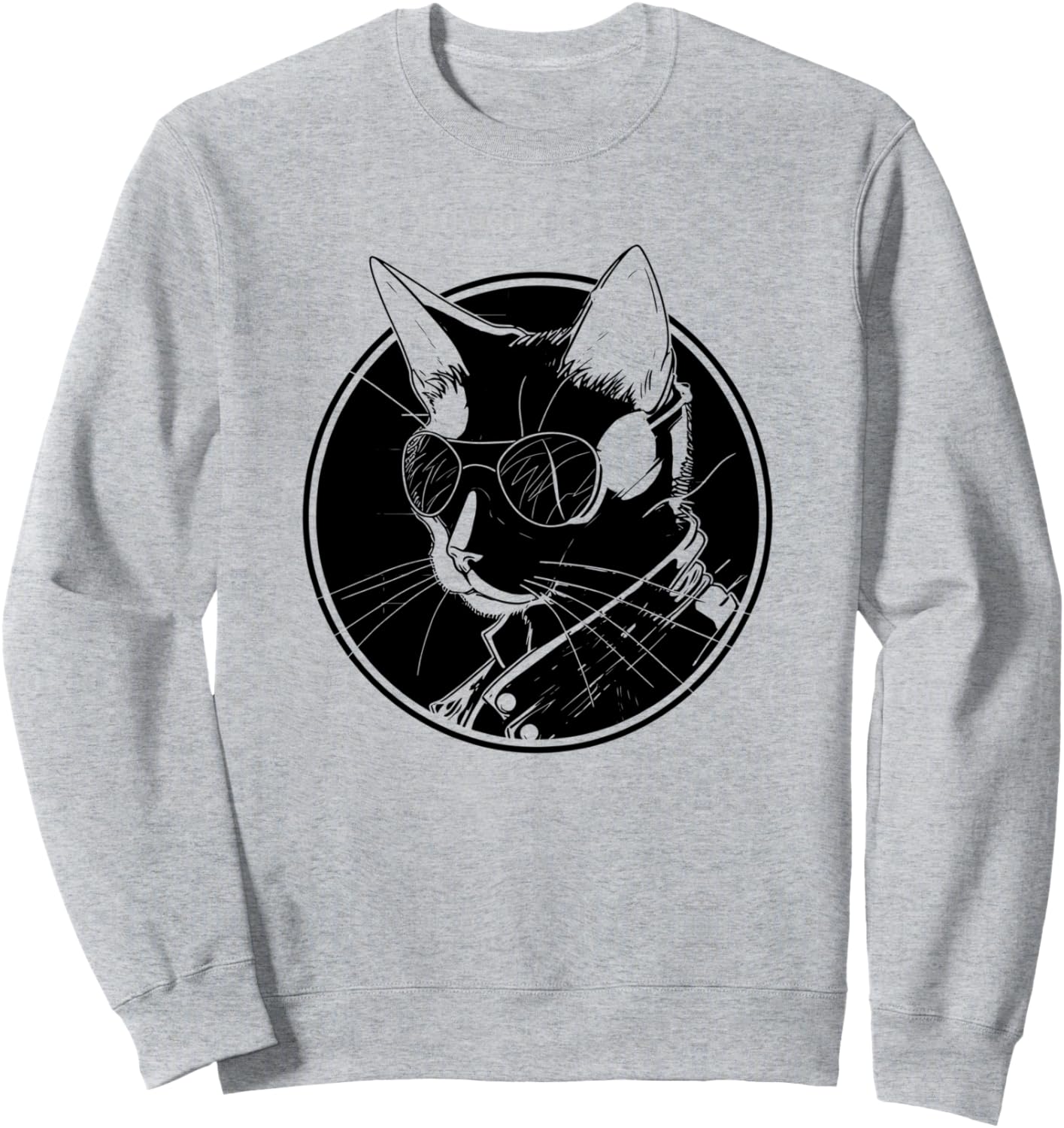 

Толстовка в стиле стимпанк для владельца кошки Funny Cat Lover Shirts And Gifts, серый