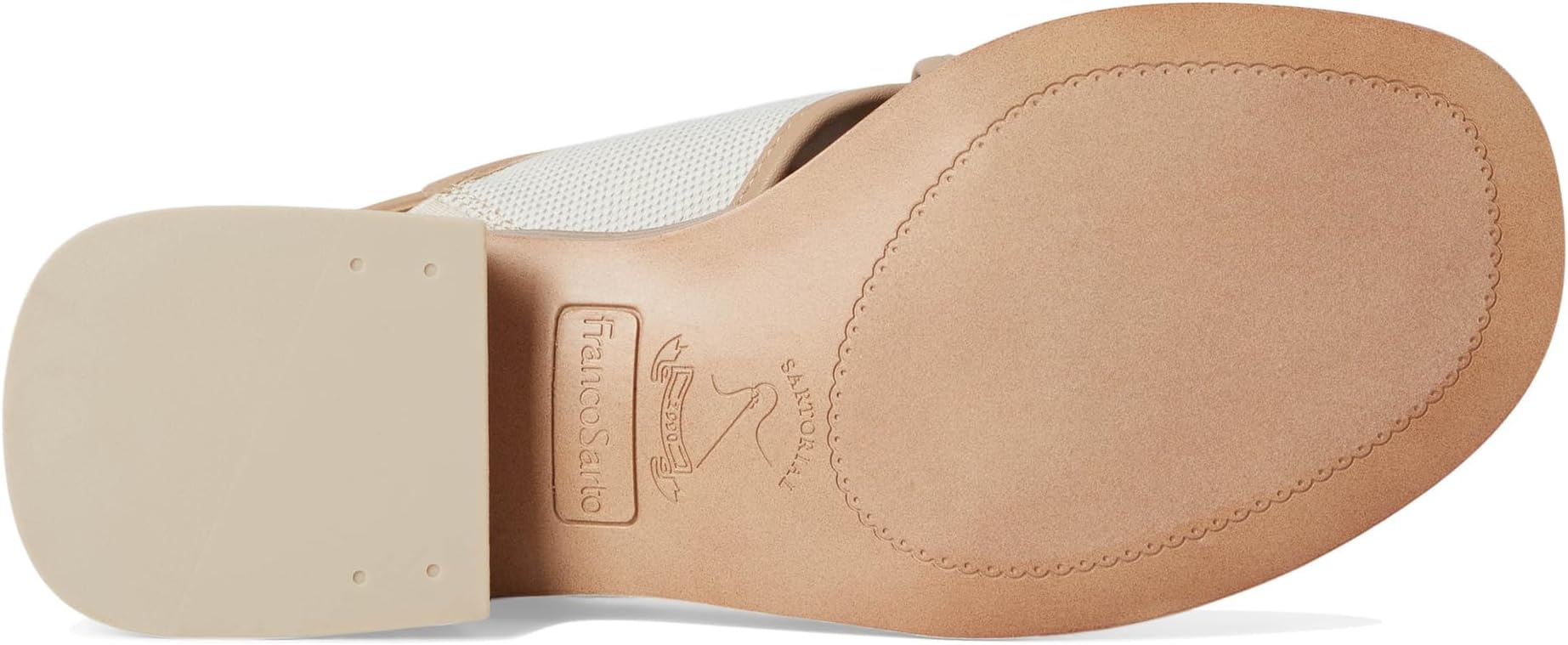 Сандалии Franco Sarto L-silvie2 Slingback Sandals, цвет Natural White — фото 3