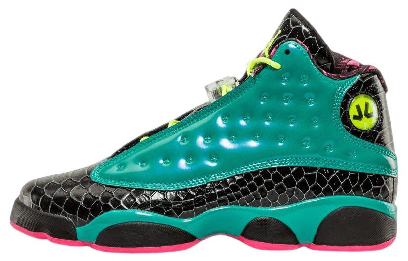 Кроссовки Jordan Air Jordan 13 Vintage Basketball, зеленый/черный