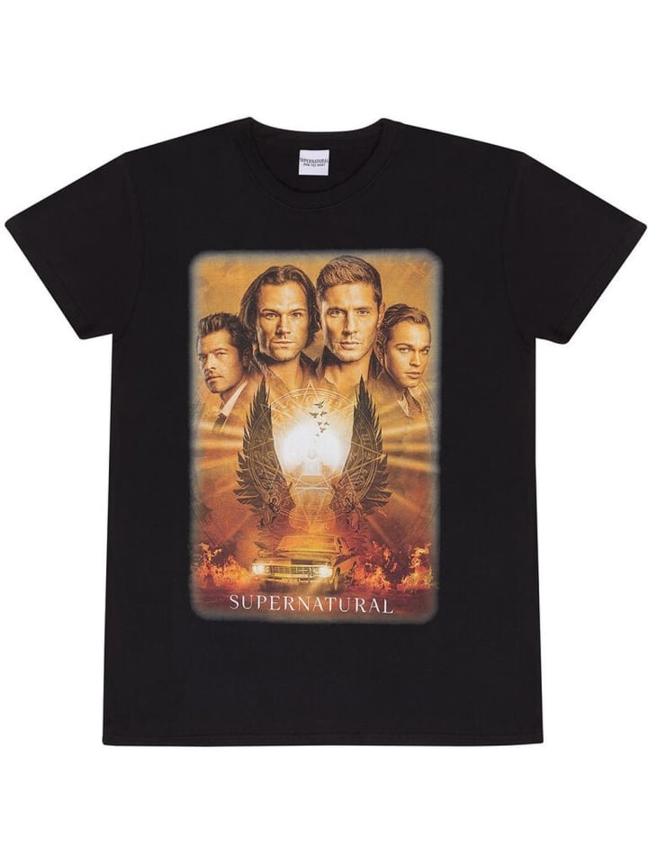 

Футболка Key Art T-Shirt черного цвета Supernatural, Черный, Футболка Key Art T-Shirt черного цвета Supernatural