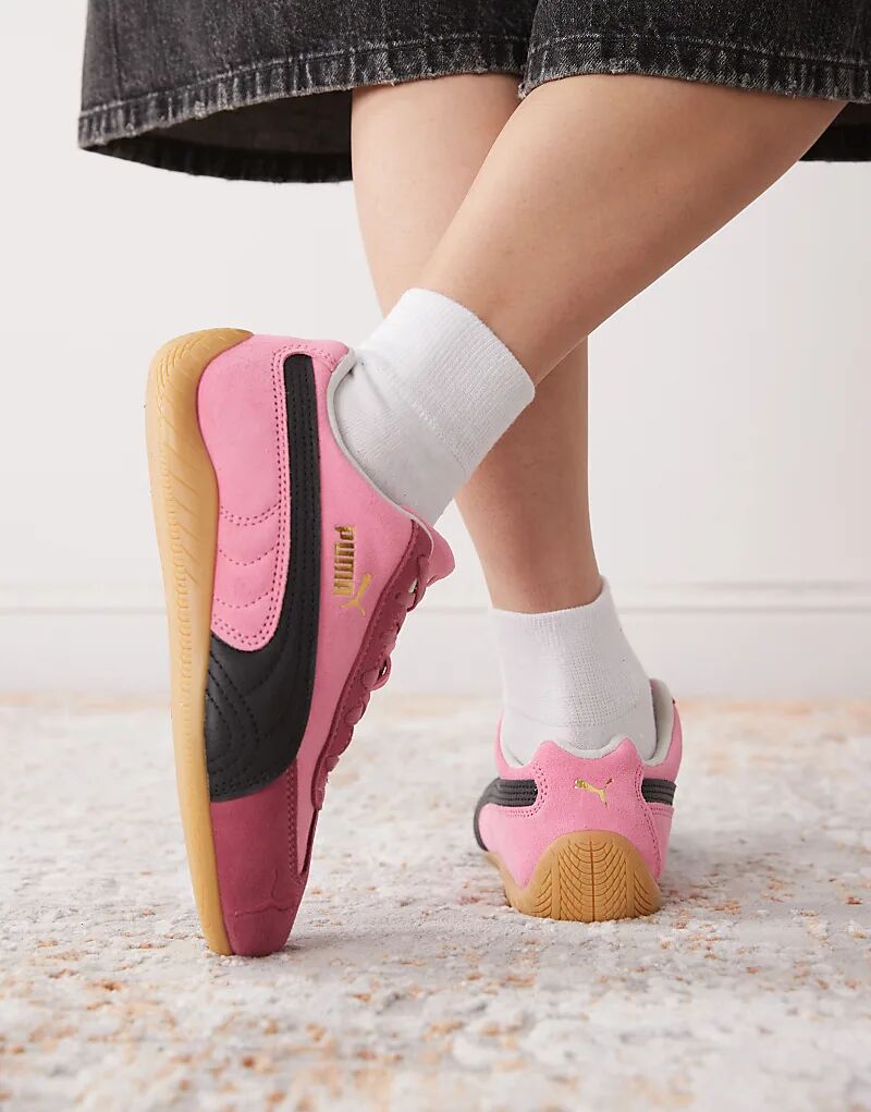 Кроссовки Puma OG Speedcat розового и черного цветов