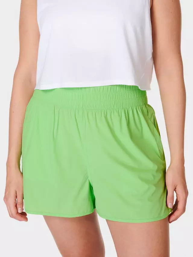 

Шорты Sweaty Betty Relay Unlined Shell, цвет zest/green