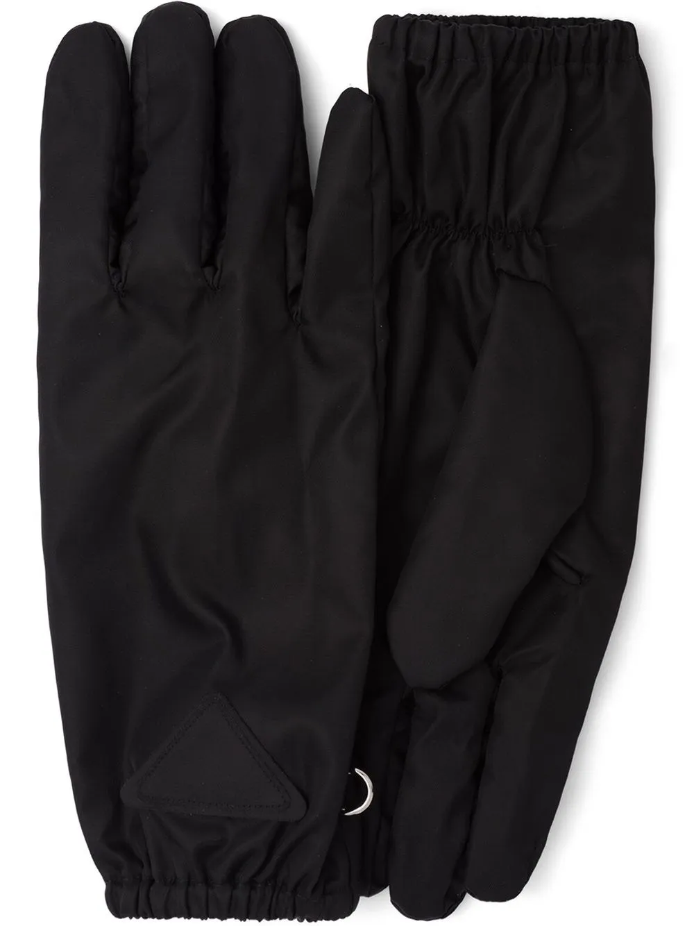 

Перчатки Re-Nylon с логотипом Prada, черный