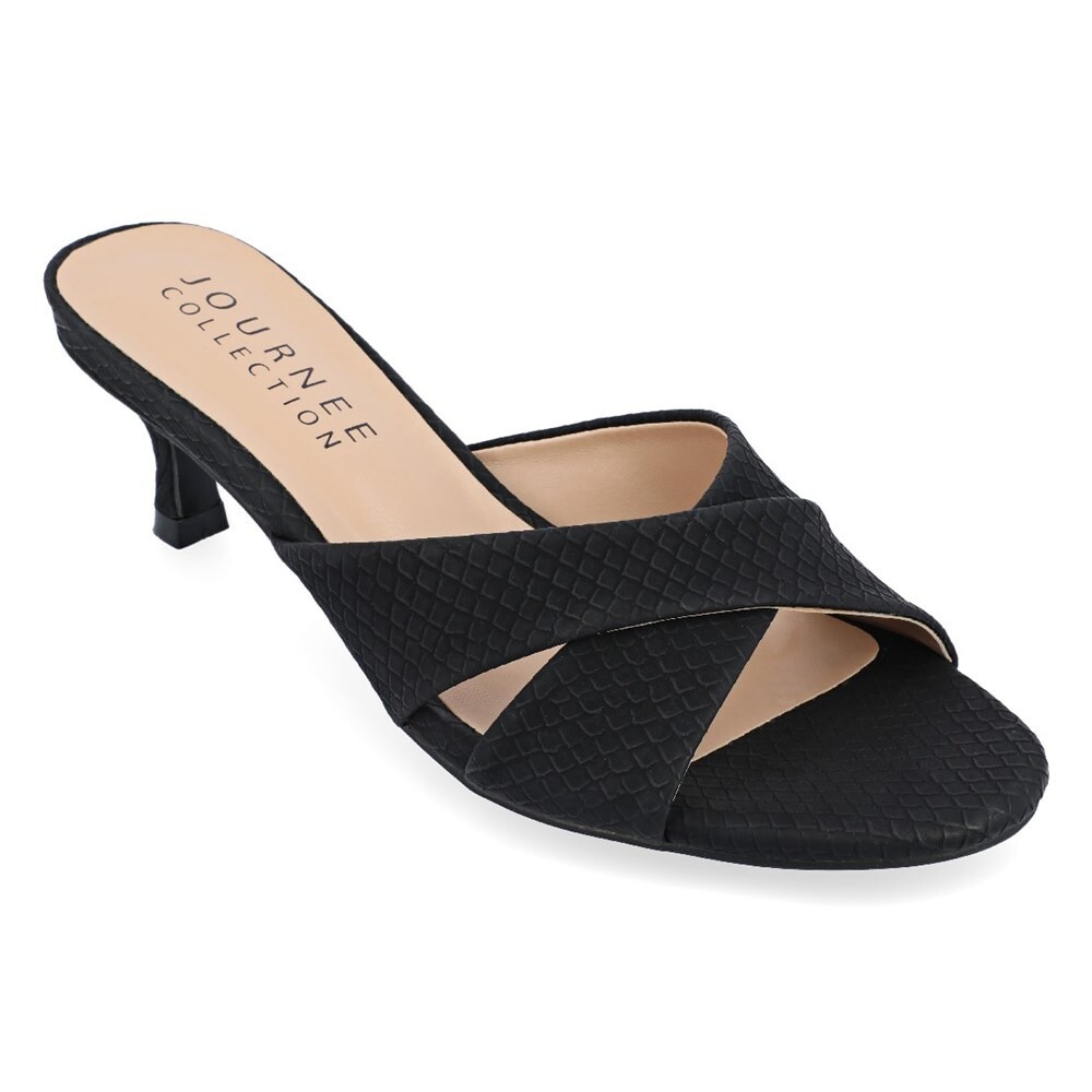 

Женские классические сандалии Berkly Journee Collection, черный