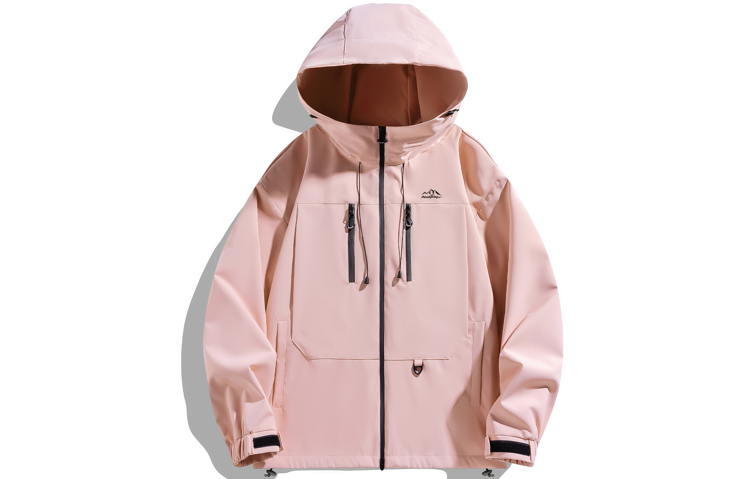 

WARRIOR Куртка Unisex из коллекции Huichao Riding The Wind, Coral Pink-Upgraded[Waterproof Fabric]
