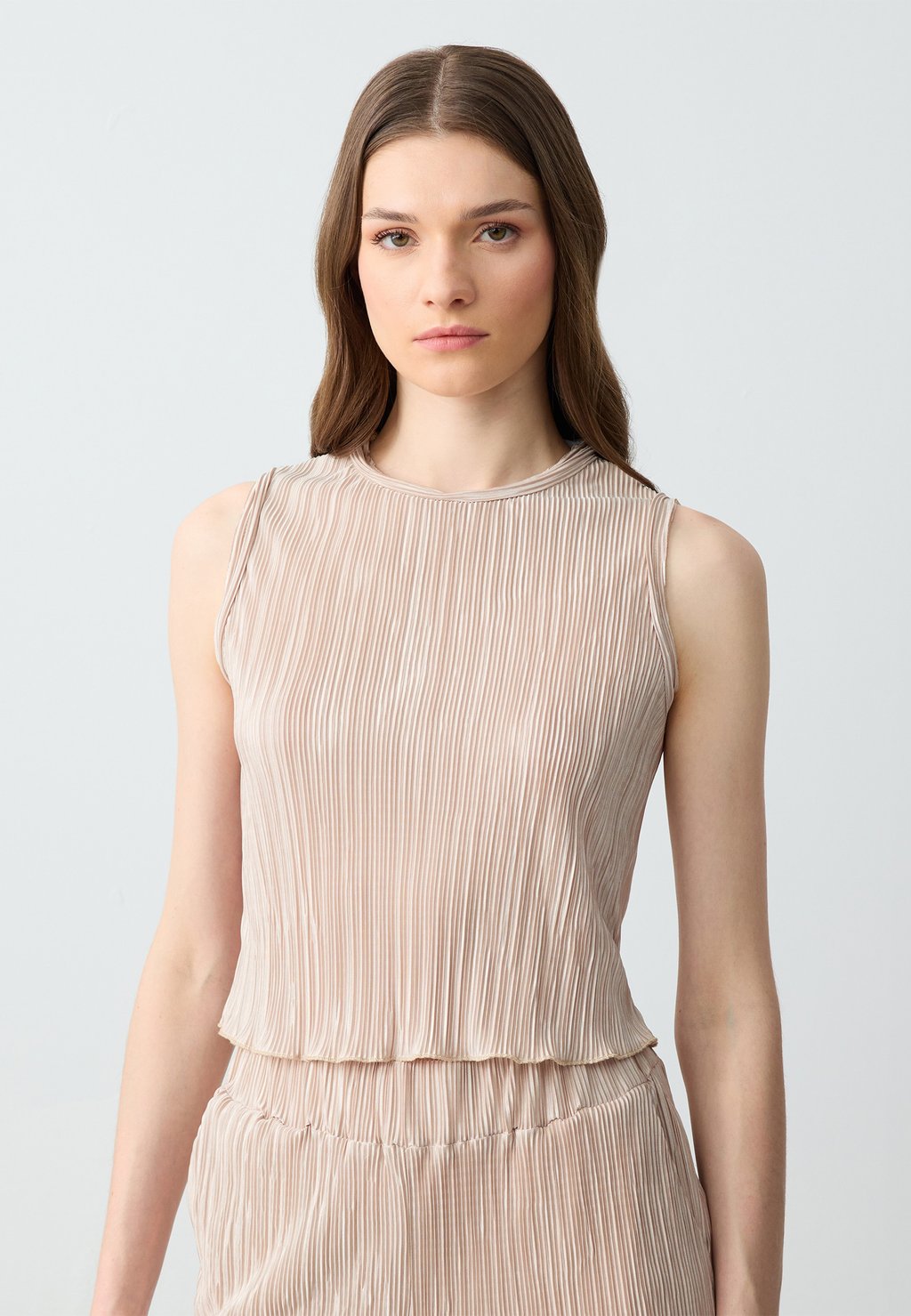 

Топ SLIM FIT DUSTY - Blouse Jimmy Key, бежевый