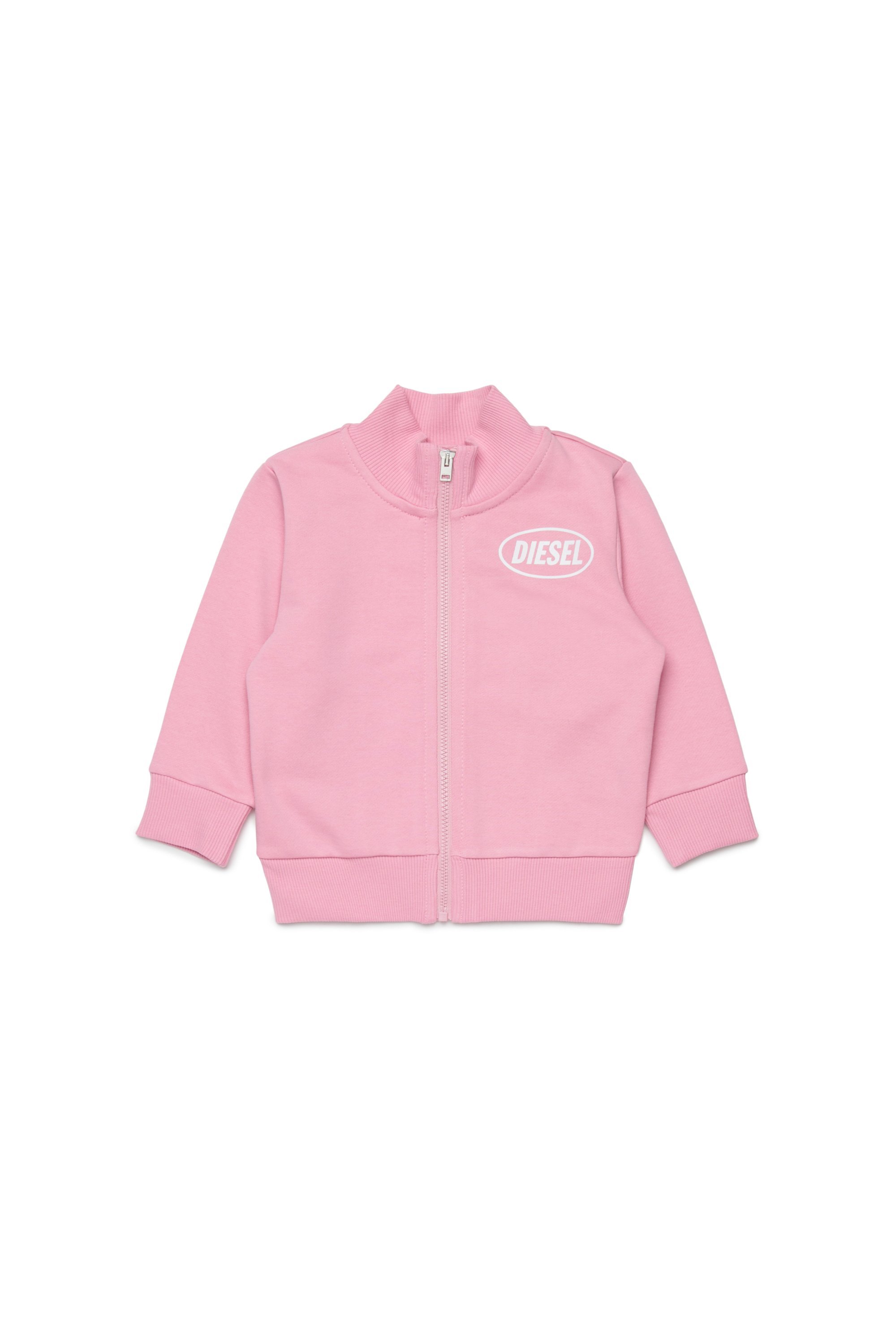 Детская толстовка на молнии SOLPYB Diesel, pink — фото 3
