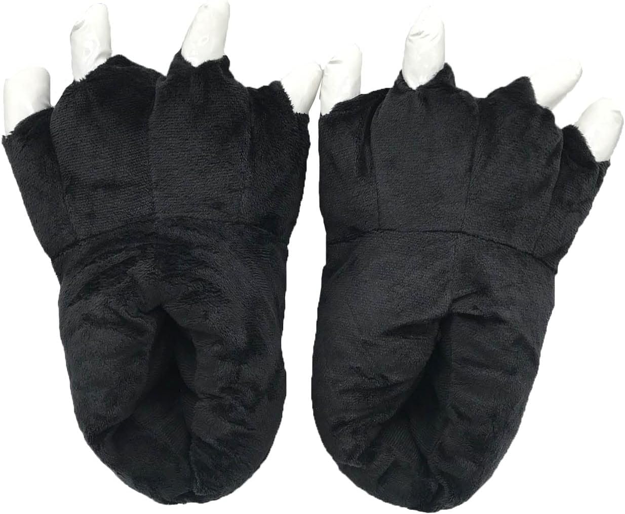 

Unlockgift Унисекс тапочки с животными когтями - курица, птица, корова, тигр, жираф, динозавр, медведь, монстр, белый/черный