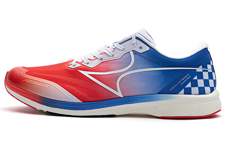 

HEALTH Кроссовки KM2 Low Top для тренировок и спринтерского бега унисекс красные синие - неоново-красный/небесно-голубой, цвет Neon Red/Sky Blue