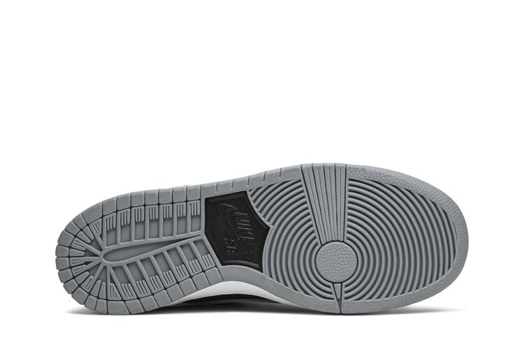 Кроссовки Nike Zoom Dunk Low Pro SB 'Wolf Grey', серый — фото 4