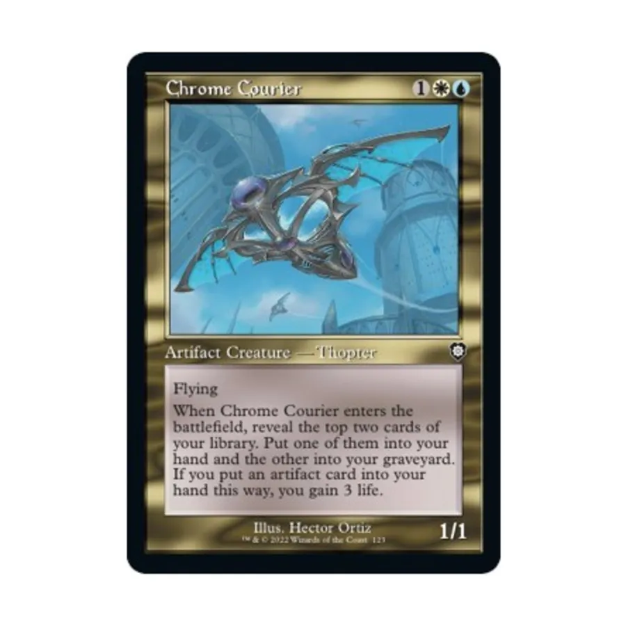 

CCG Хромированный курьер (С), MTG - Commander: The Brothers' War