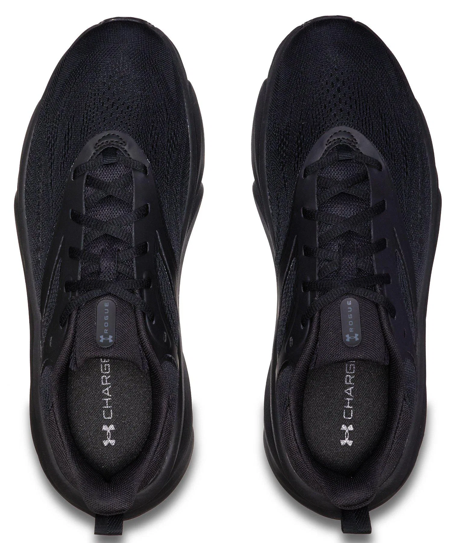 Мужские кроссовки для бега UA Rogue 6 Wide UNDER ARMOUR чёрные — фото 3