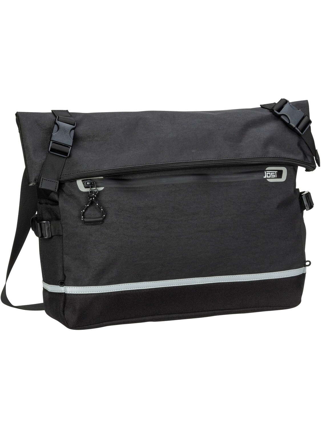 

Сумка через плечо Jost Lillehammer Messenger Bag, черный