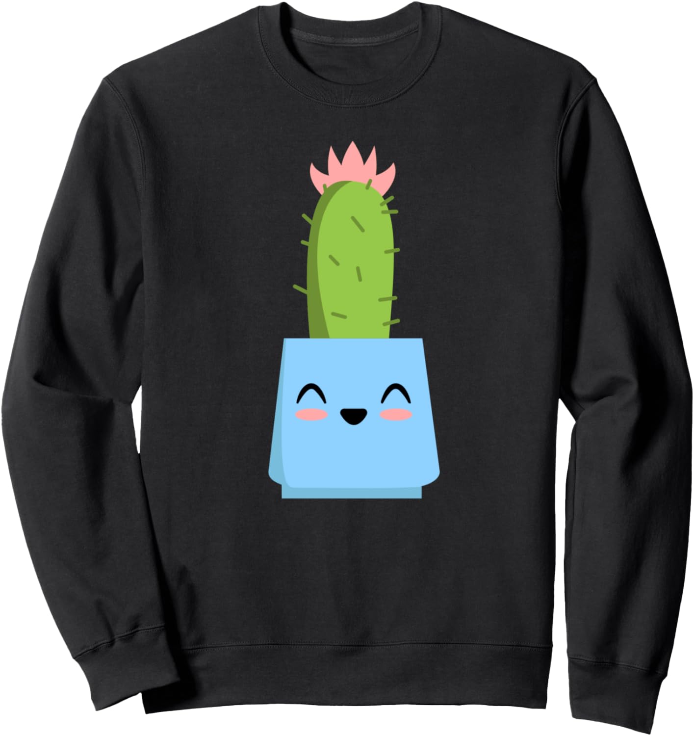 

Забавная толстовка с изображением кактуса в горшочке, подходящая для мужчин, женщин и детей Kakteen Pflanzen Kuschel Geschenke Geschenkideen, черный
