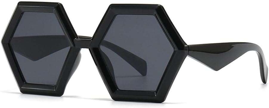 

Солнцезащитные очки в стиле ретро Polygon для женщин, градиентные оттенки Tea Shades, модные солнцезащитные очки для мужчин, двухцветные солнцезащитные очки MTZJH, C1 Black