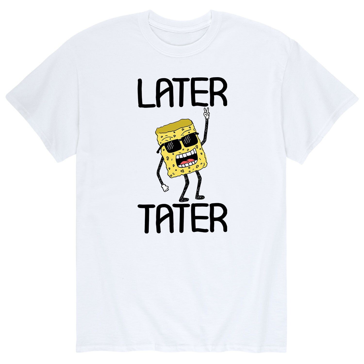 

Мужская футболка с рисунком Later Tater Licensed Character