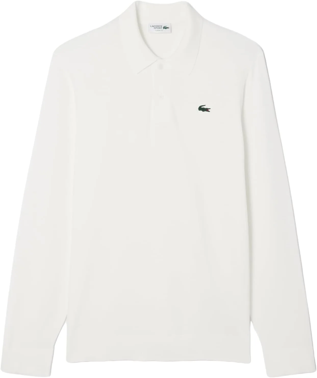 Свитер Lacoste мужской с воротником поло, эластичный, для гольфа, цвет Мука