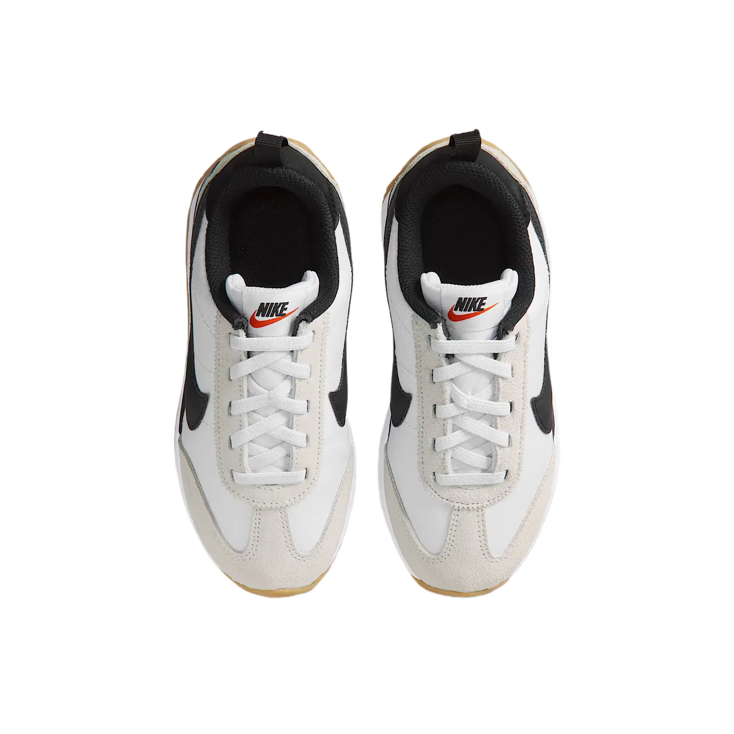 Кроссовки детские Pacific Low top Lifestyle для детей 3-7 лет Nike, White/Light Silver Gray/Light Brown/Black — фото 4