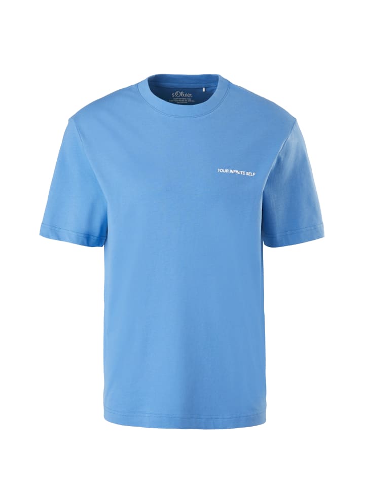 

s.Oliver Футболка небесно-голубого цвета (53D0), Синий, s.Oliver Футболка небесно-голубого цвета (53D0)